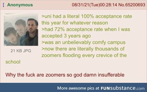 Anon goes to College