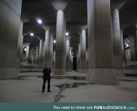 Visited The Metropolitan Area Outer Underground Discharge Channel aka "Underground