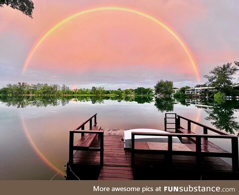 "360º" Rainbow in Miami, FL