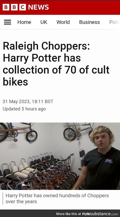 Harry Potter scrapped his Nimbus 2001 
