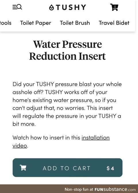 That's a bit aggressive there TUSHY