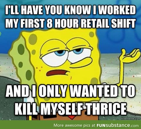 People who work in retail