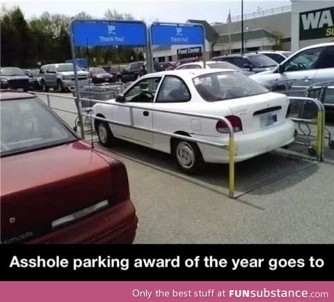 Great parking job