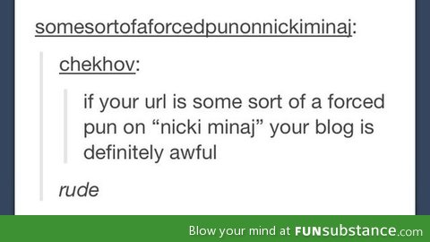 Nicki Minaj Pun?