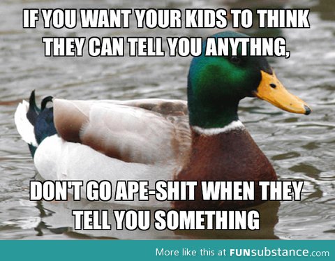 A lesson for parents