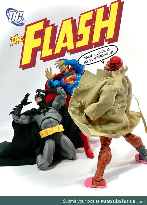 The flash!