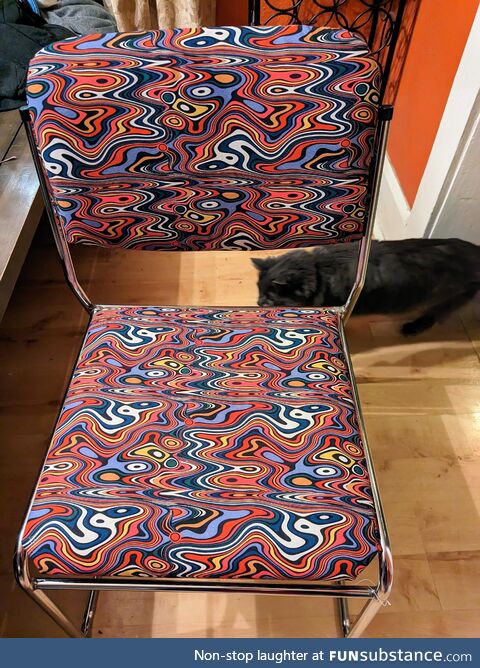 This new chair I got
