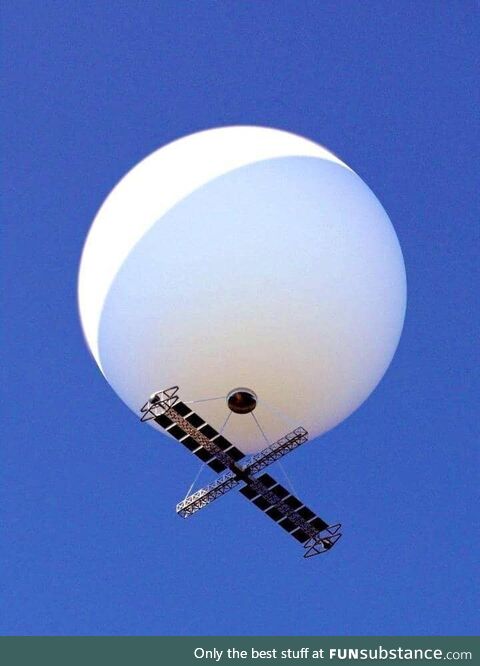 High quality image of a similar balloon to the Chinese spy balloon