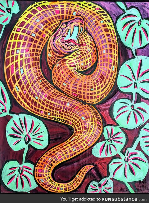 Cottonmouth Disco by Brunky Art