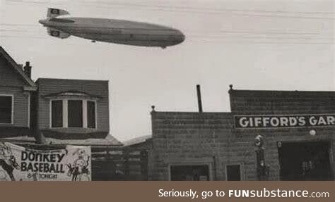 The Hindenburg (before its disaster later in the year) (1937)