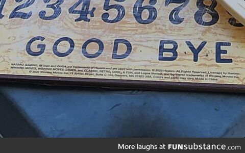 BEHOLD! The mystical, spooky, ineffable Ouija board’s mystical, spooky, ineffable