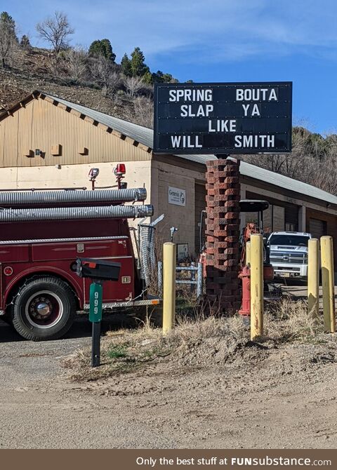 From a small town in Colorado at a hardware rental store