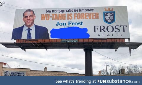 This is a legitimate billboard in Milwaukee