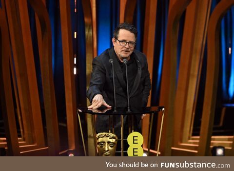 Michael J. Fox at the BAFTA Film Awards 2024