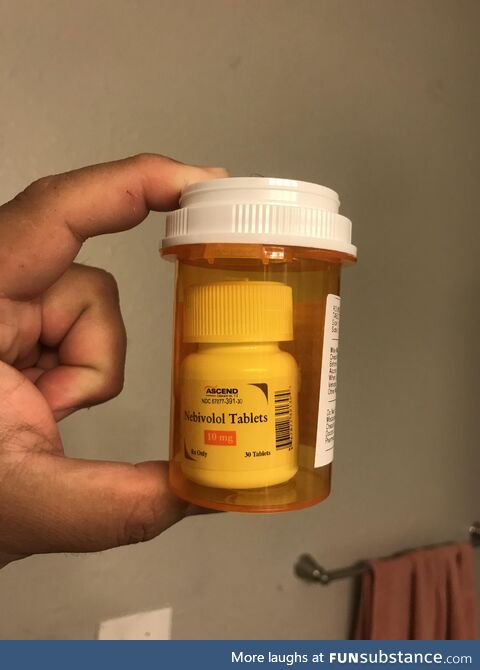 This is how Walgreens just gave me my pills…