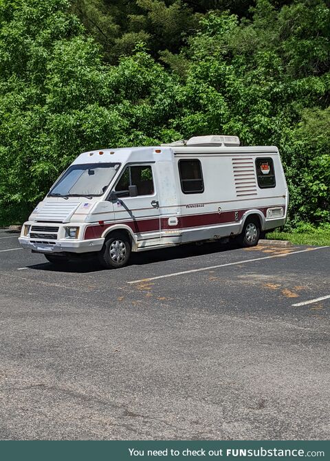 [OC] Something tells me this Winnebago has been on so many adventures. Makes me want to