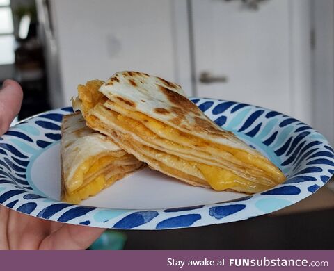 I made a quesadilladilladilladilla