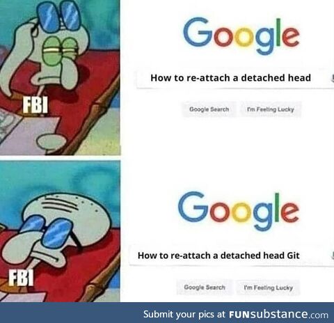 What if the FBI don't know about Git?