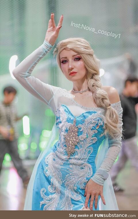 My Elsa cosplay
