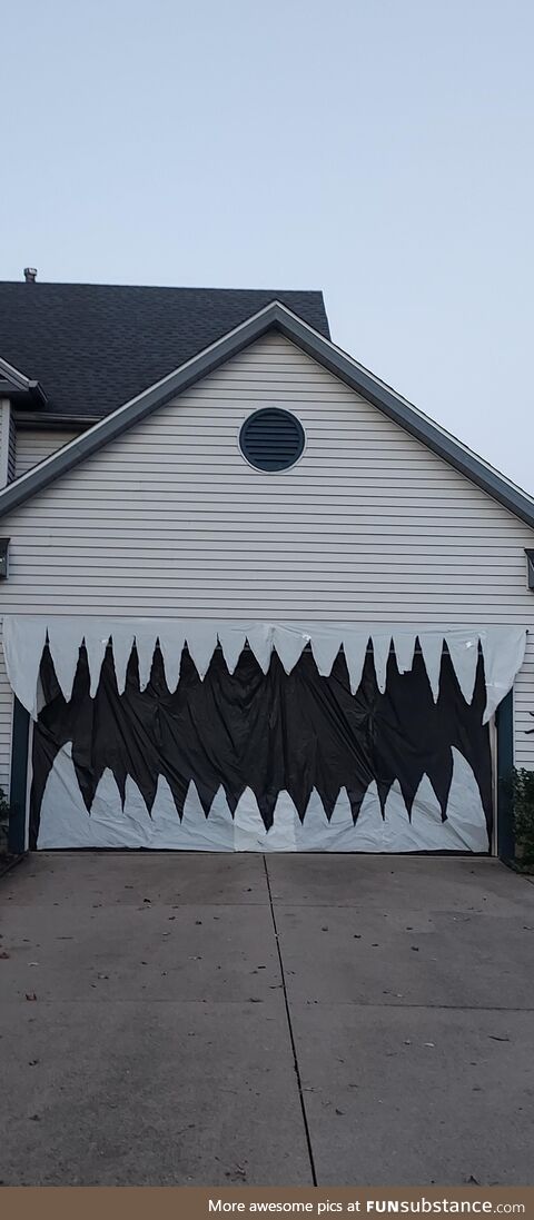 My dad turned our house into a cyclops