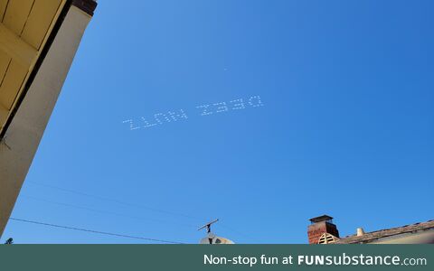 Saw this in the sky