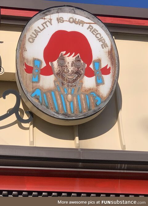 My local Wendy’s might be possessed
