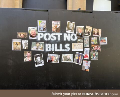 Post no bills