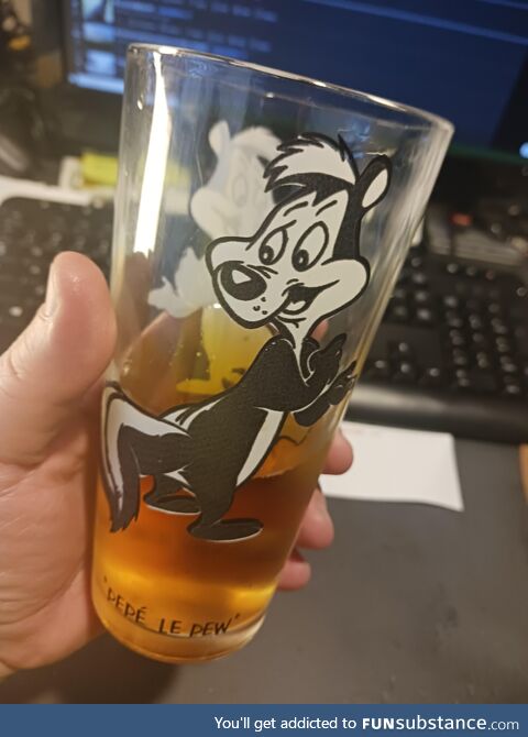 Drinking cheap beers outta this old stinker tonight