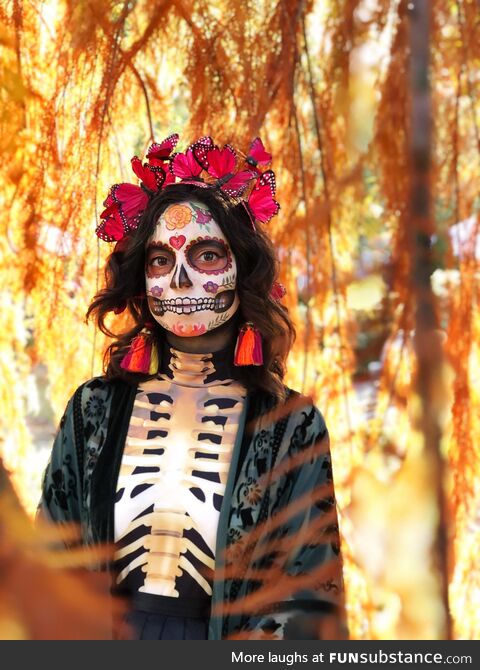 My final day of celebrating Dia de los Muertos this year