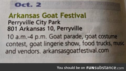 Wait.. A goat what now?!