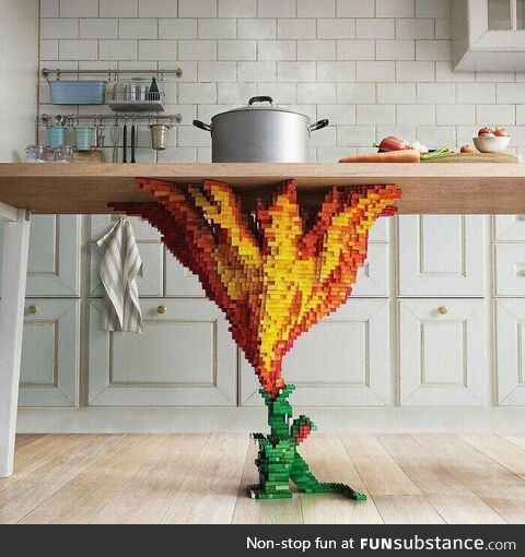 Dragon LEGO Table by Ogilvy