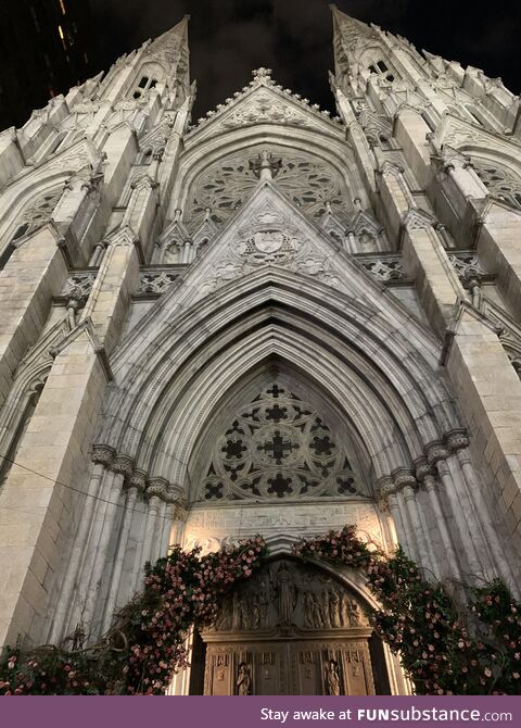 St. Patrick's Cathedral on Fifth Avenue in Manhattan/New York