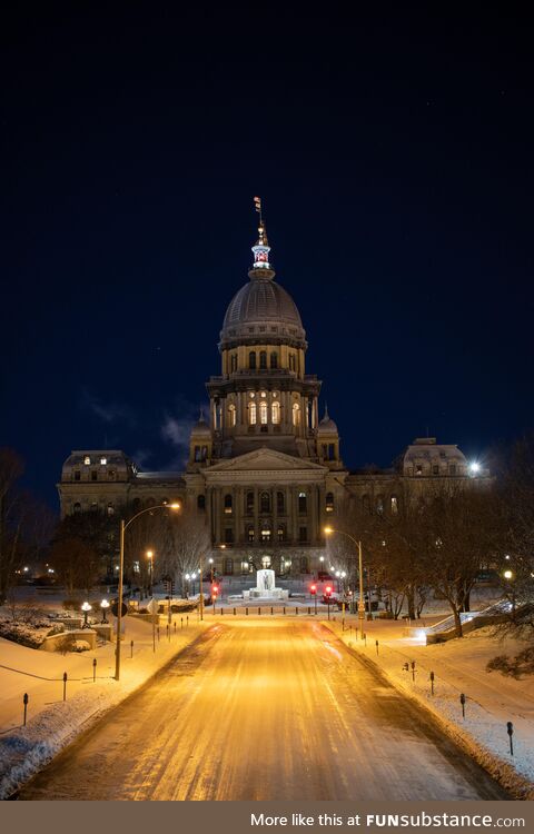 [OC] a picture as cold as the Illinois legislature