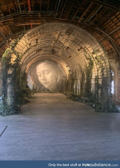 Part of the exhibition Time by Rone