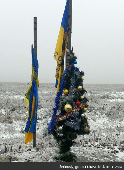A Ukrainian Christmas tree