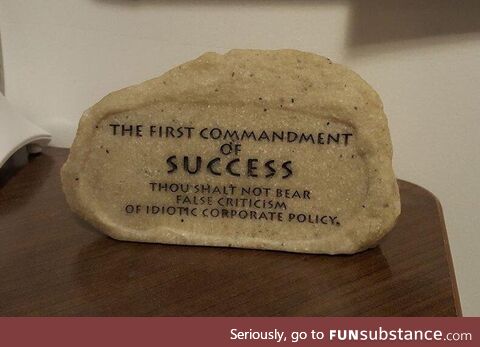 I added this rock to my office desk 19 years ago