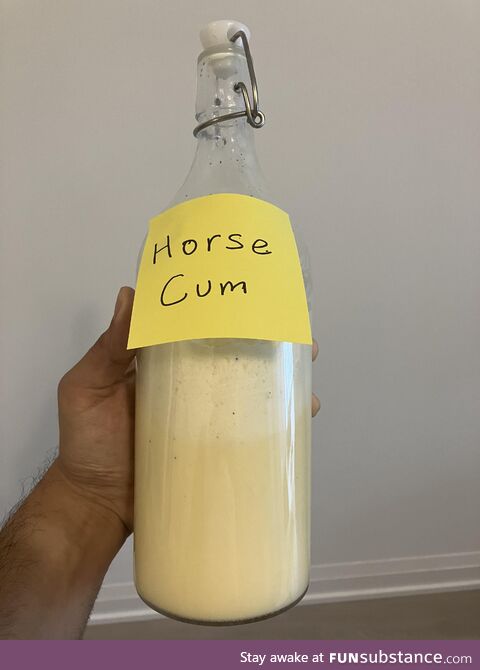 My friend is a veterinarian student and this is how he chooses to label his eggnog