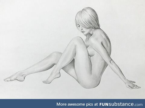 This is my latest drawing. What does she look like?