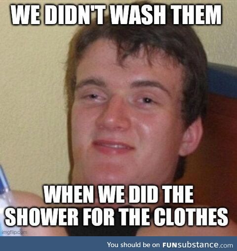 My girlfriend panicked when we didn't wash the pillow cases