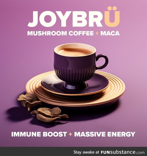 We make organic mushroom infused coffee. Includes maca root, reishi, cordyceps, lions