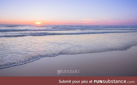 Sunset on Rockaway Beach, Oregon