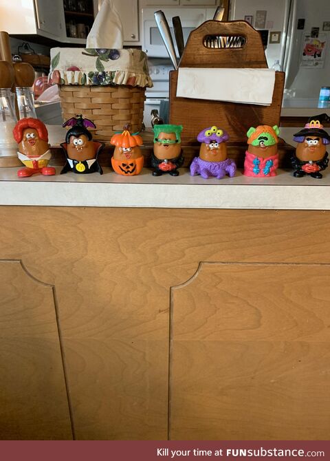 My mom (age 66) puts out her Halloween McNuggets every year and it makes my heart so happy