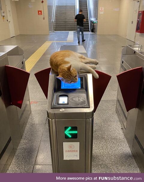 [OC] Istanbul train station security unit
