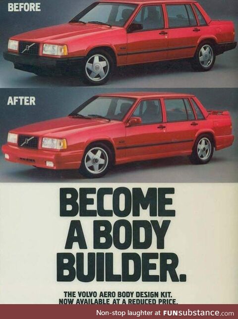 Old volvo ad
