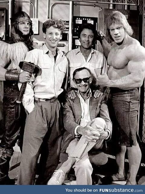 Stan Lee and the first Hulk of 1978