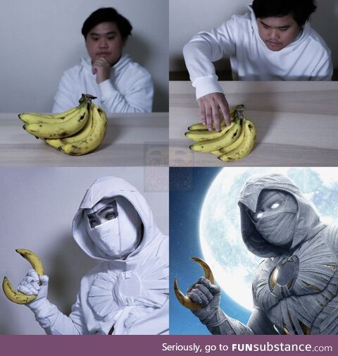 Moon knight - lowcost cosplay