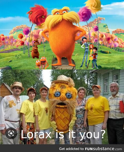 Lorax cosplay