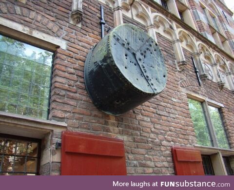 Execution cauldron at Deventer, Netherlands