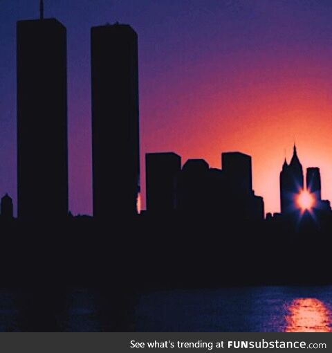 Iconic Silhouette of New York City
