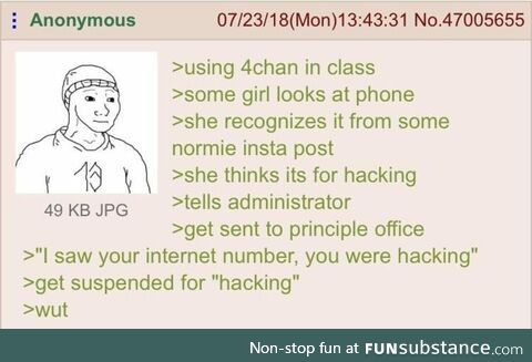 Looks like we finally caught the hacker known as 4chan